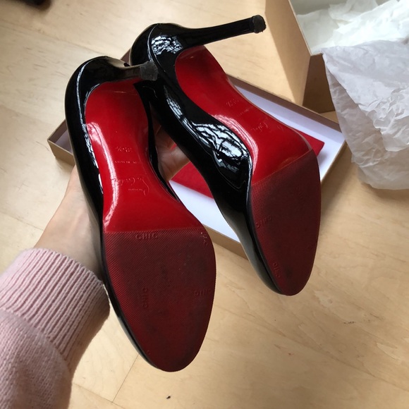 Christian Louboutin Simple pump 100 patent - Picture 6 of 7